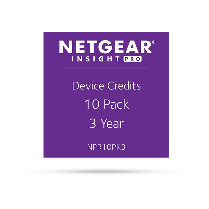 (Pre-Order) Netgear Insight Pro NPR10PK3 - 10 Pack 3 Years