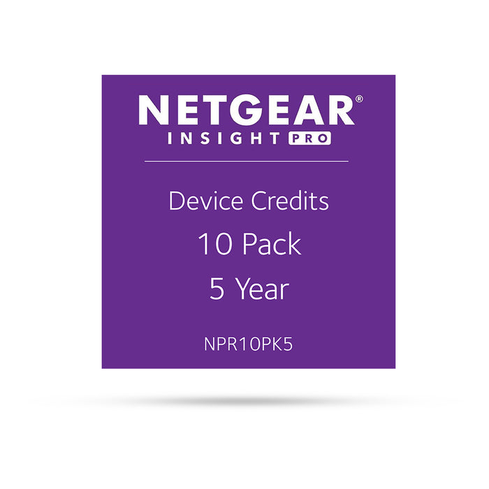 (Pre-Order) Netgear Insight Pro  NPR10PK5 - 10 Pack 5 Years