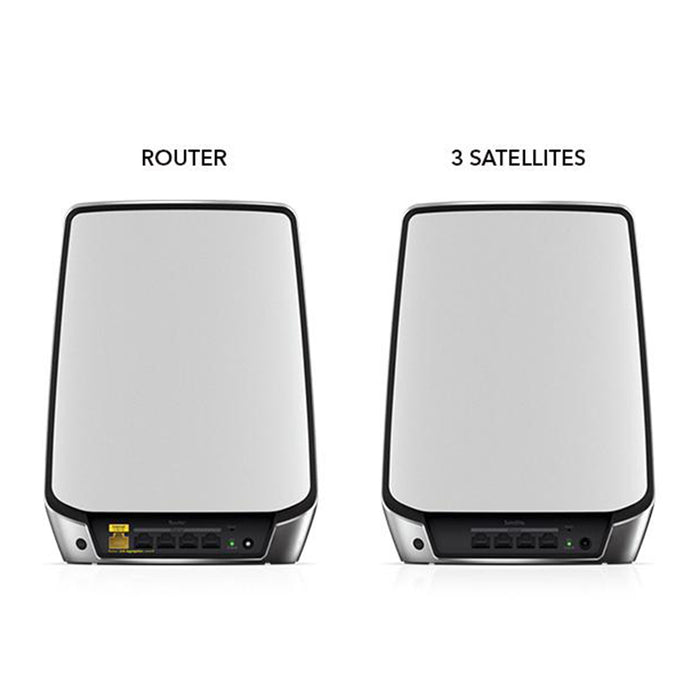 (Pre-Order) Orbi RBK854 Tri Band Mesh WiFi 6 System AX6000 (1 router + 3 satellites) - Garansi 2 tahun