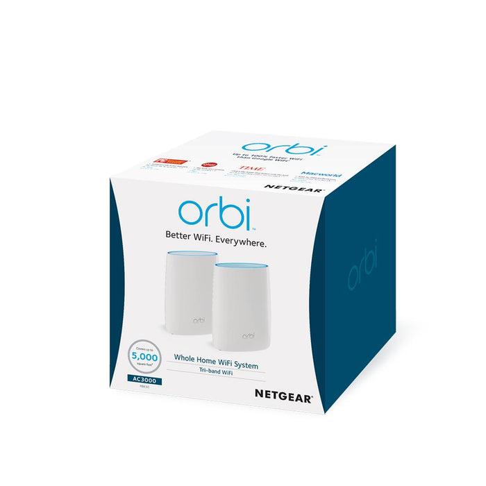 (Pre-Order) Bundling ORBI RBK50 + RBS40V Voice Satellite Smart Speaker (1 Router + 2 Satellite) - Garansi 2 Tahun