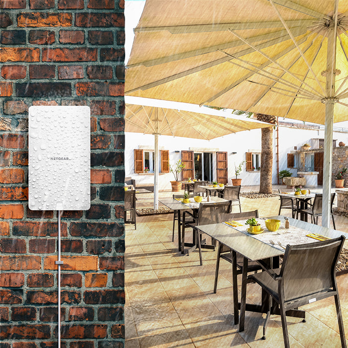 WAX610Y AX1800 Dual Band PoE Multi-Gig Insight Managed WiFi 6 Outdoor Access Point - Garansi 2 Tahun