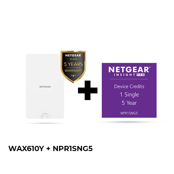 WAX610Y Access Point + Insight Pro 1 Single 5 Years NPR1SNG5 - Garansi produk & Insight 5 Tahun