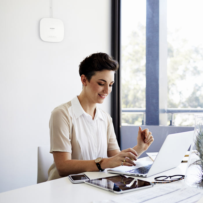 WAX615 AX3000 Dual-Band PoE Multi-Gig Insight Managed WiFi 6 Access Point - Garansi 2 Tahun
