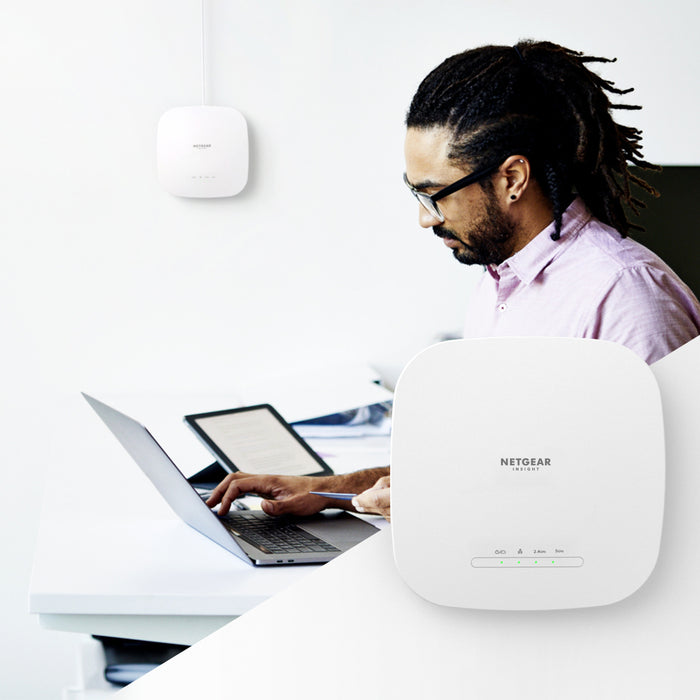 WAX615 AX3000 Dual-Band PoE Multi-Gig Insight Managed WiFi 6 Access Point - Garansi 2 Tahun