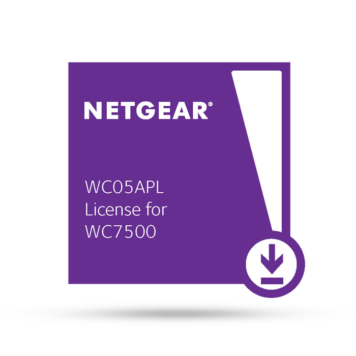 (Pre-Order) Netgear WC05APL - 5 AP License for WC7500 Only