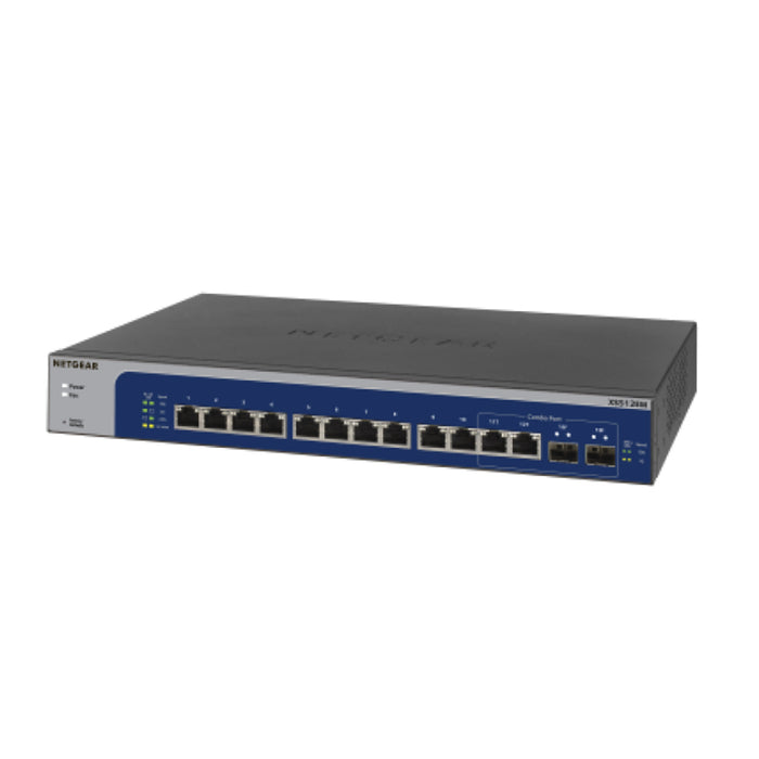 (Pre-Order) XS512EM 12 Port 10G Gigabit/Multi-Gigabit Ethernet Switch with 2SFP+ Combo Ports - Garansi 10 Tahun