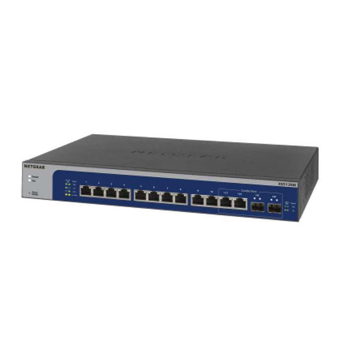 XS512EM 12 Port 10G Gigabit/Multi-Gigabit Ethernet Switch with 2SFP+ Combo Ports - Garansi 2 Tahun