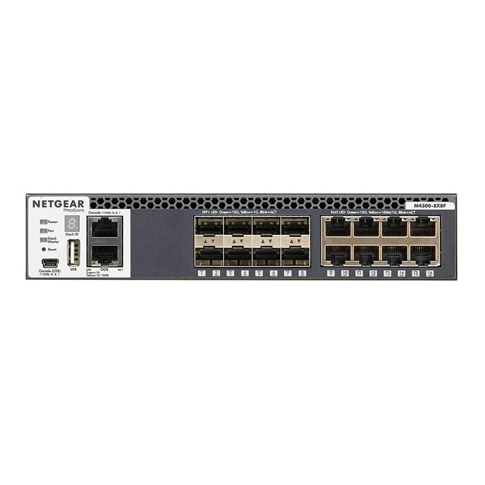 AV Line M4300-8X8F (XSM4316S) 8X10G, 8XSFP+ Managed Switch - Garansi 10 Tahun