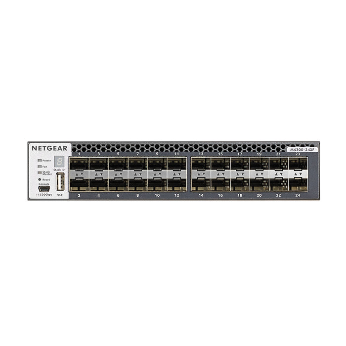 XSM4324FS AV Line M4300 24xSFP+ and 2x10G (shared) Managed Switch - Garansi 10 Tahun
